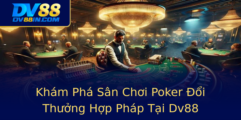 Khám Phá Sân Chơi Poker Đổi Thưởng Hợp Pháp Tại Dv88 Khám Phá Sân Chơi Poker Đổi Thưởng Hợp Pháp Tại Dv88
