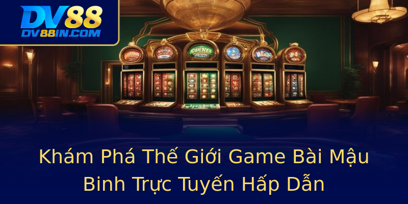 Khám Phá Thế Giới Game Bài Mậu Binh Trực Tuyến Hấp Dẫn Khám Phá Thế Giới Game Bài Mậu Binh Trực Tuyến Hấp Dẫn