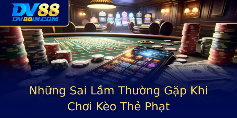 Những Sai Lầm Thường Gặp Khi Chơi Kèo Thẻ Phạt Những Sai Lầm Thường Gặp Khi Chơi Kèo Thẻ Phạt